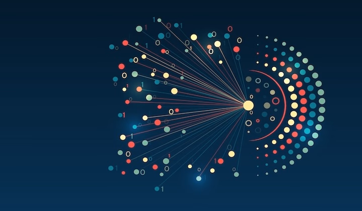 Illustration representing electronic prescription in finance sector