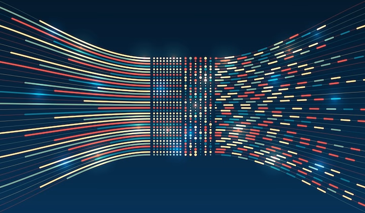 Illustration representing electronic prescription in finance sector